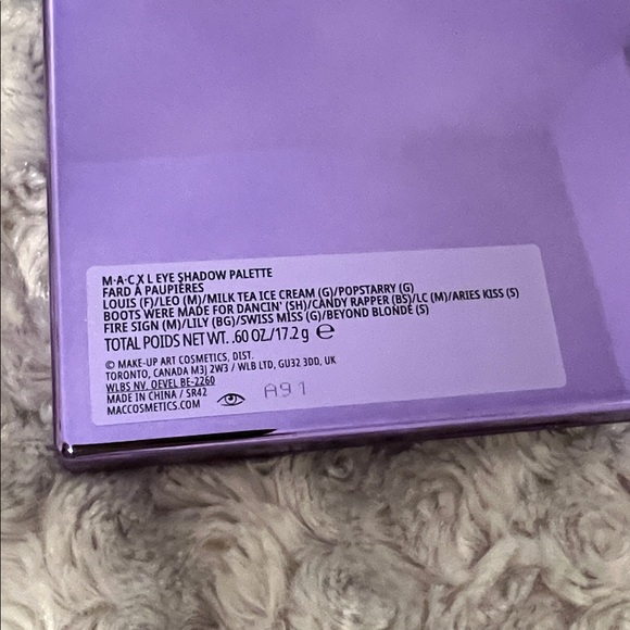 MAC x L Limited Edition Eye Shadow Palette BNIB - Picture 9 of 12